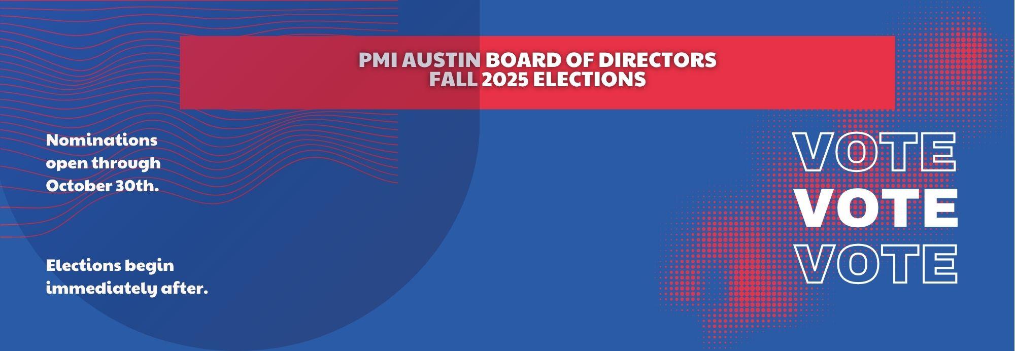 Fall 2025 Elections